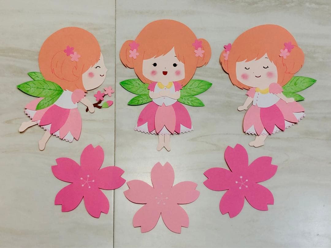 Tom Ue　妖精壁面飾り　12点セット