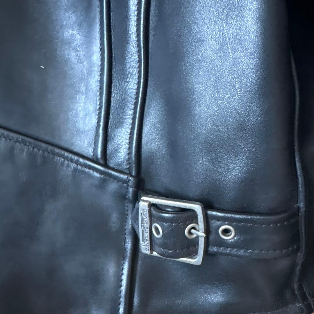 Harley-Davidson ブラック レザージャケット XL