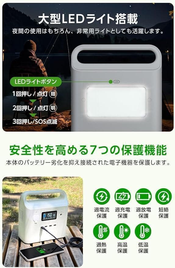 多摩電子工業 200Wポータブル電源 リチウムイオンバッテリー 　防災　おまけ