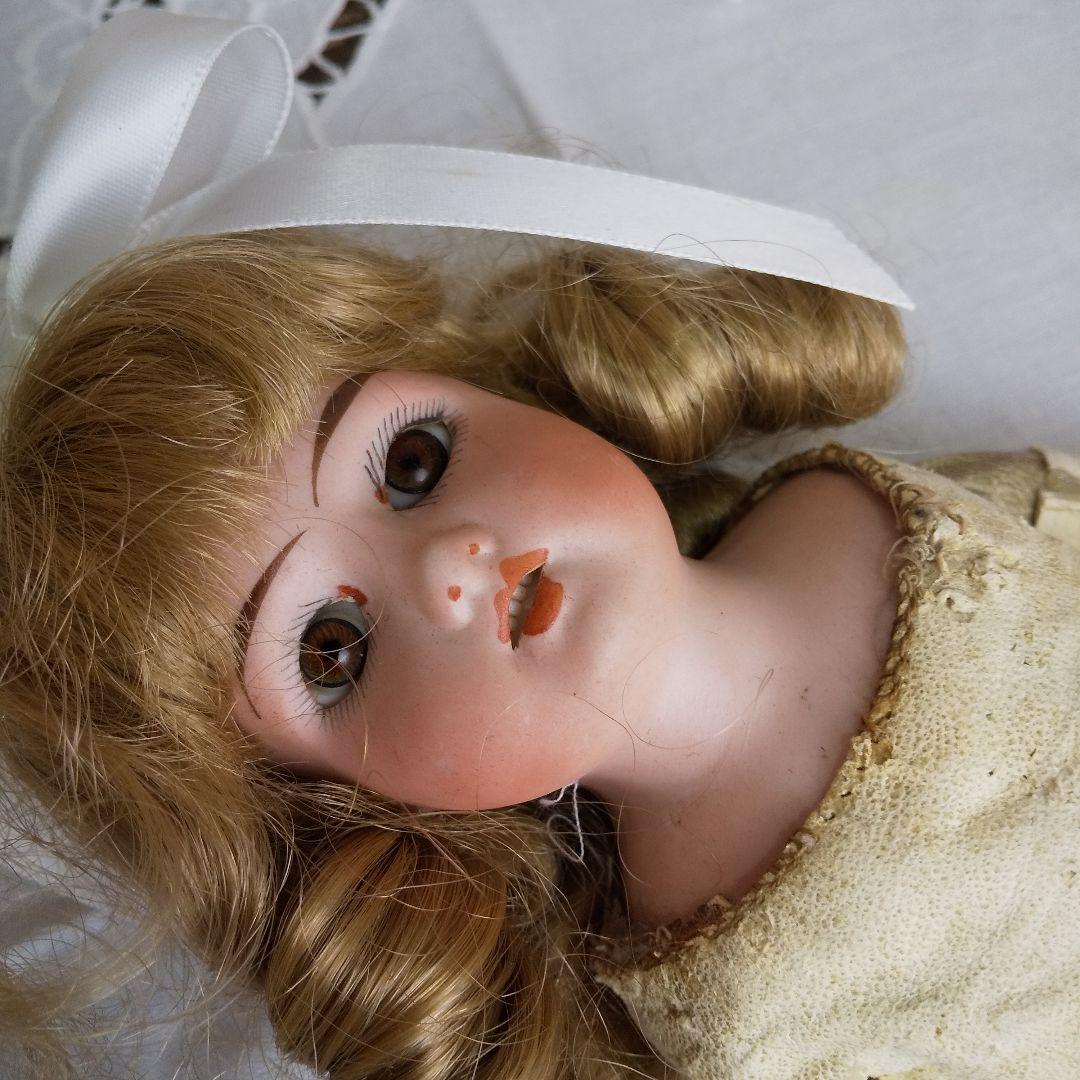 猫猫♥夏の大特価❤️セーラーが可愛い美しいお顔のドイツアンティークドール