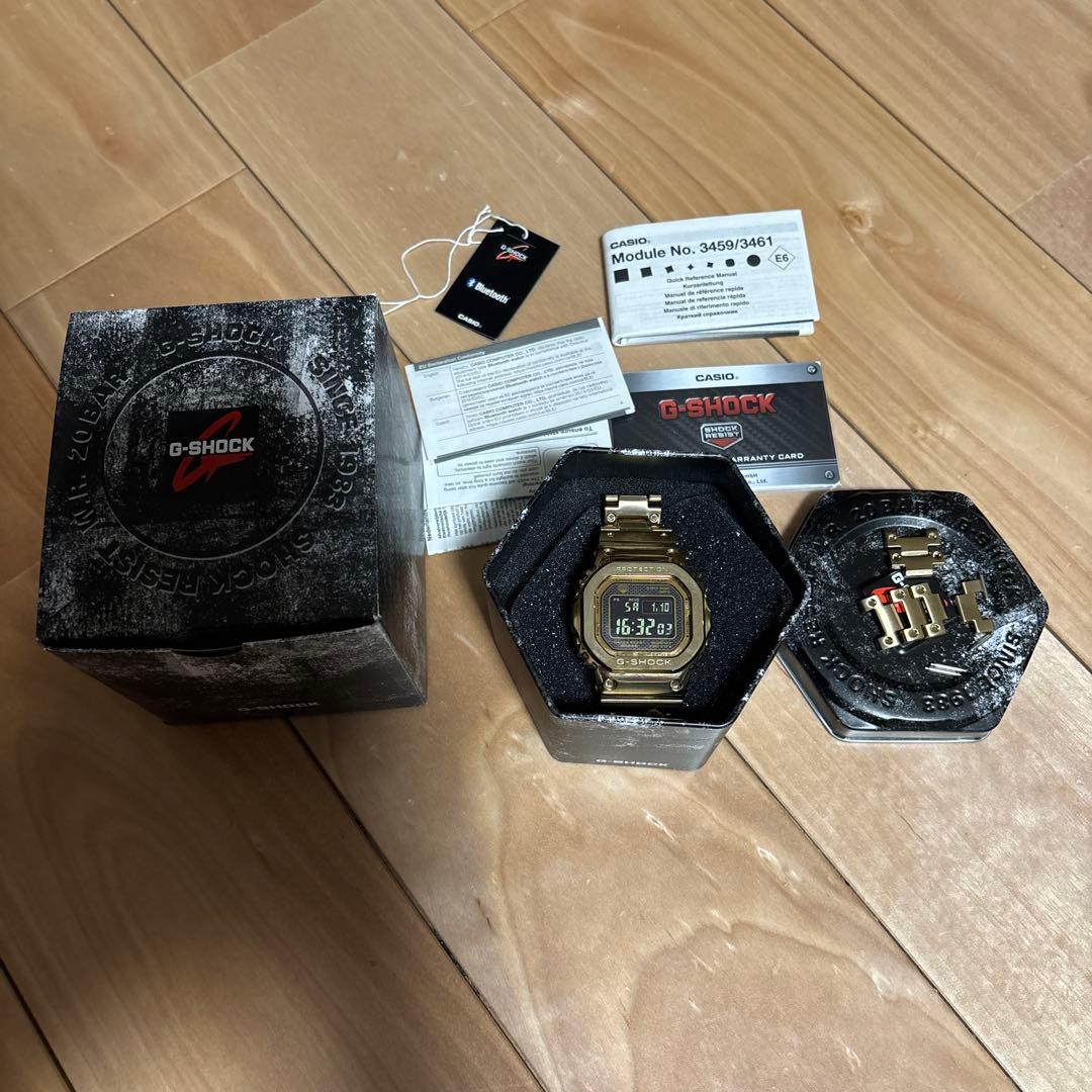 G-SHOCK GM-B5000GD-9ER ゴールド腕時計