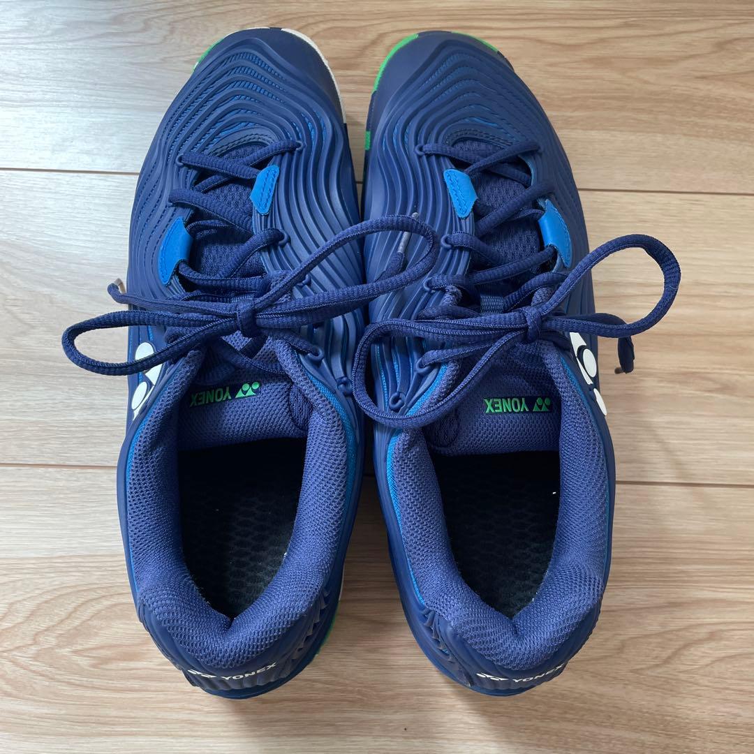 美品 ヨネックス YONEX テニスシューズ フュージョンレブ5 27.5cm