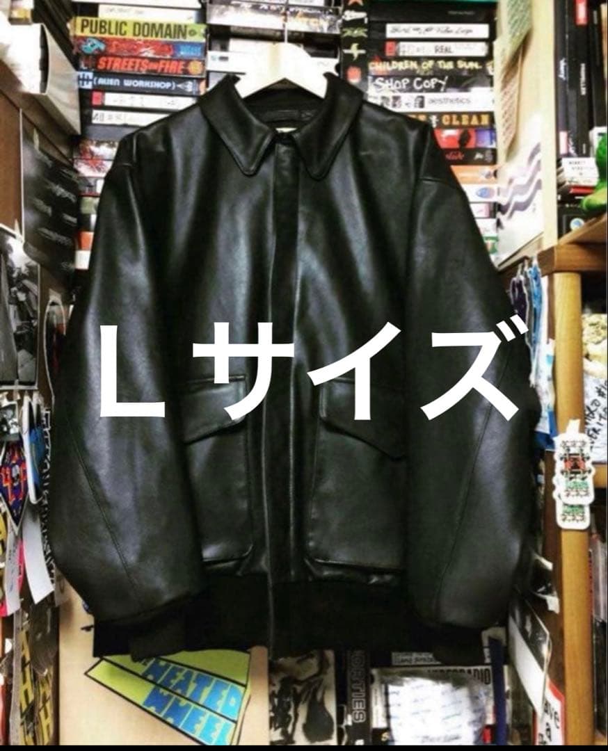 N*N様 BEAMS SSZ BIG A-2 レザージャケット L