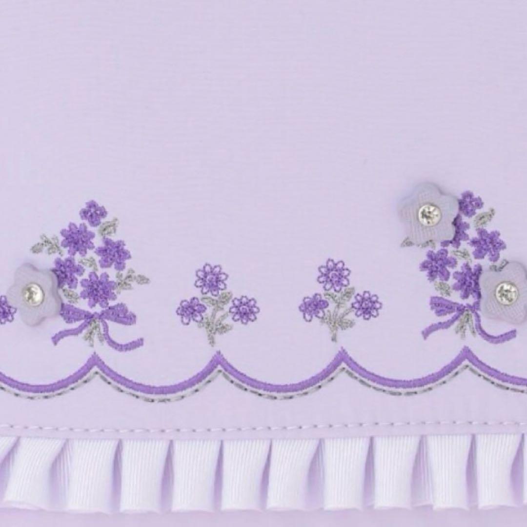 アナスイミニ　お花ブーケ刺しゅうレッスンバック