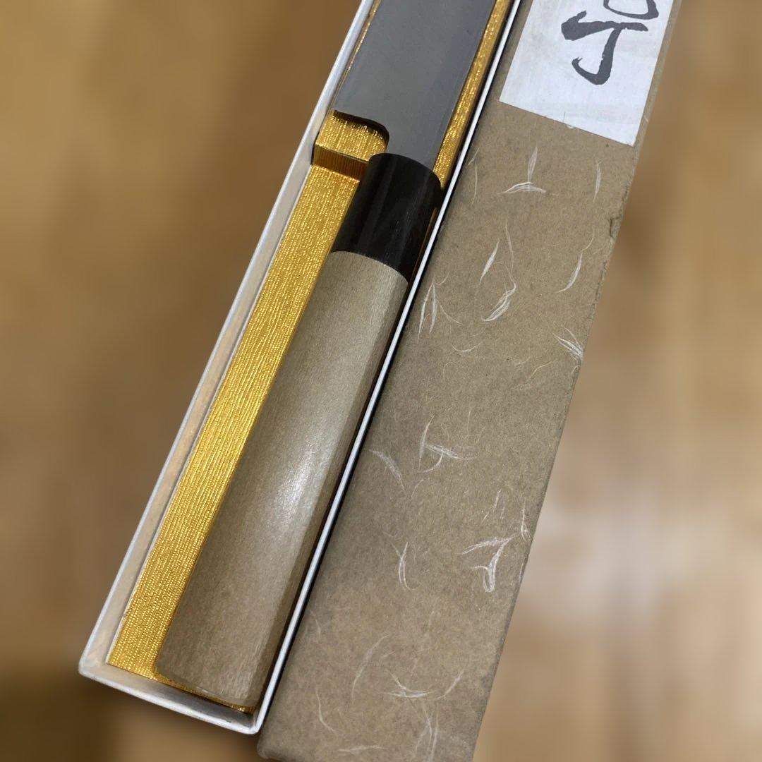 専用　雲龍子信光作　柳刃包丁　霞仕上　9寸