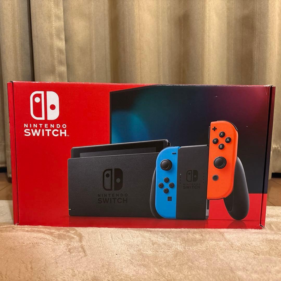 Nintendo Switch 本体 ネオンブルー/ネオンレッド KABAA