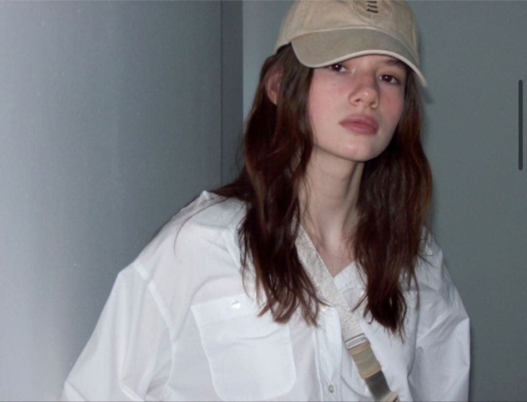 新品未使用【minitmute】M ボールキャップ　ベージュ