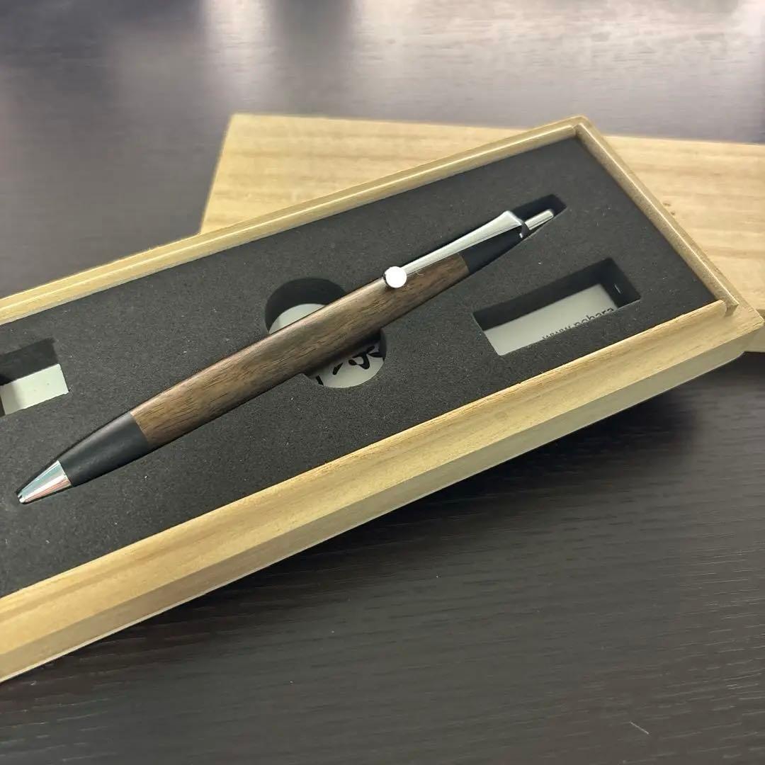 野原工芸　スタンダード　ボールペン　黒柿