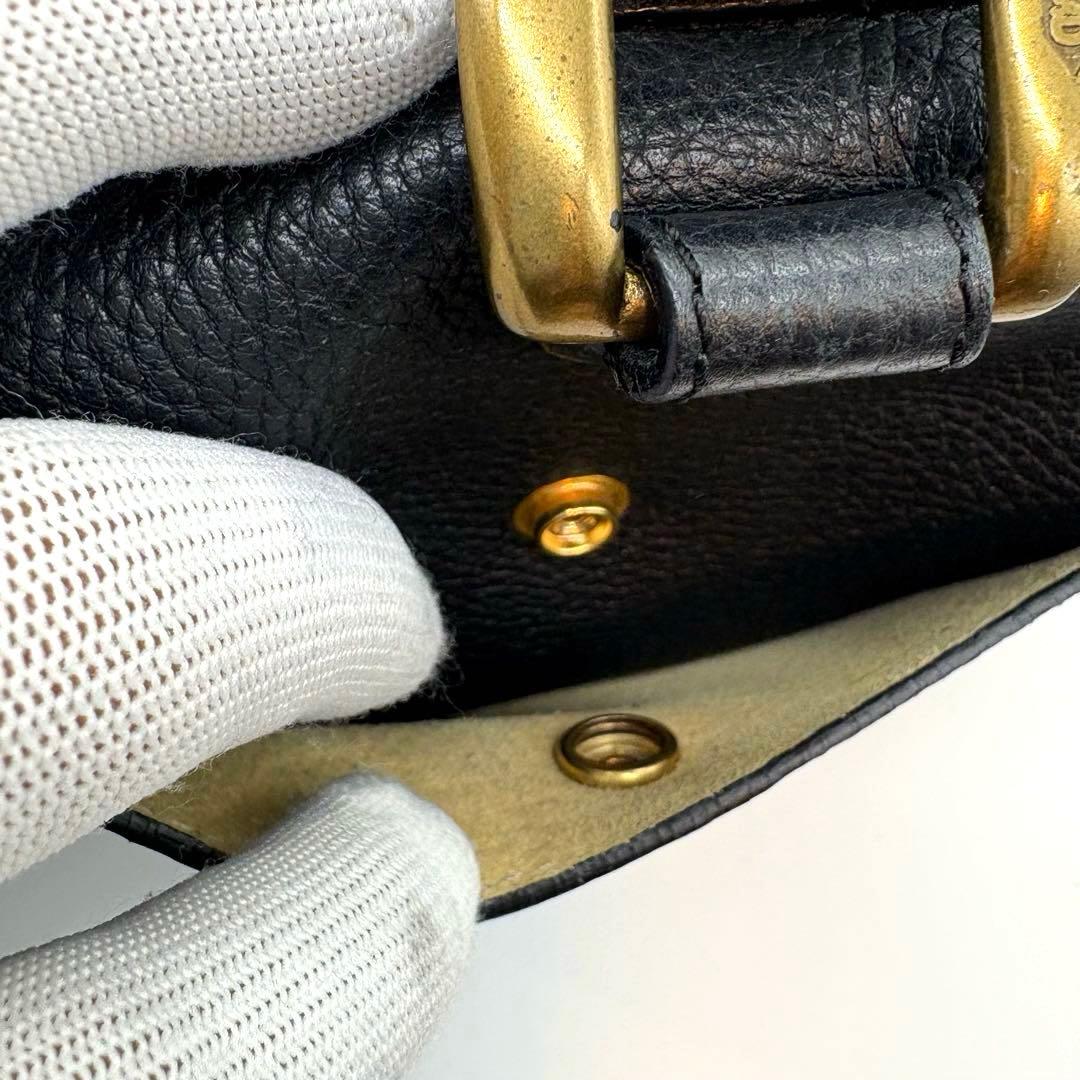 美品　J＆M DAVIDSON　ミニミア　ボストン　トートバッグ　レザー　黒