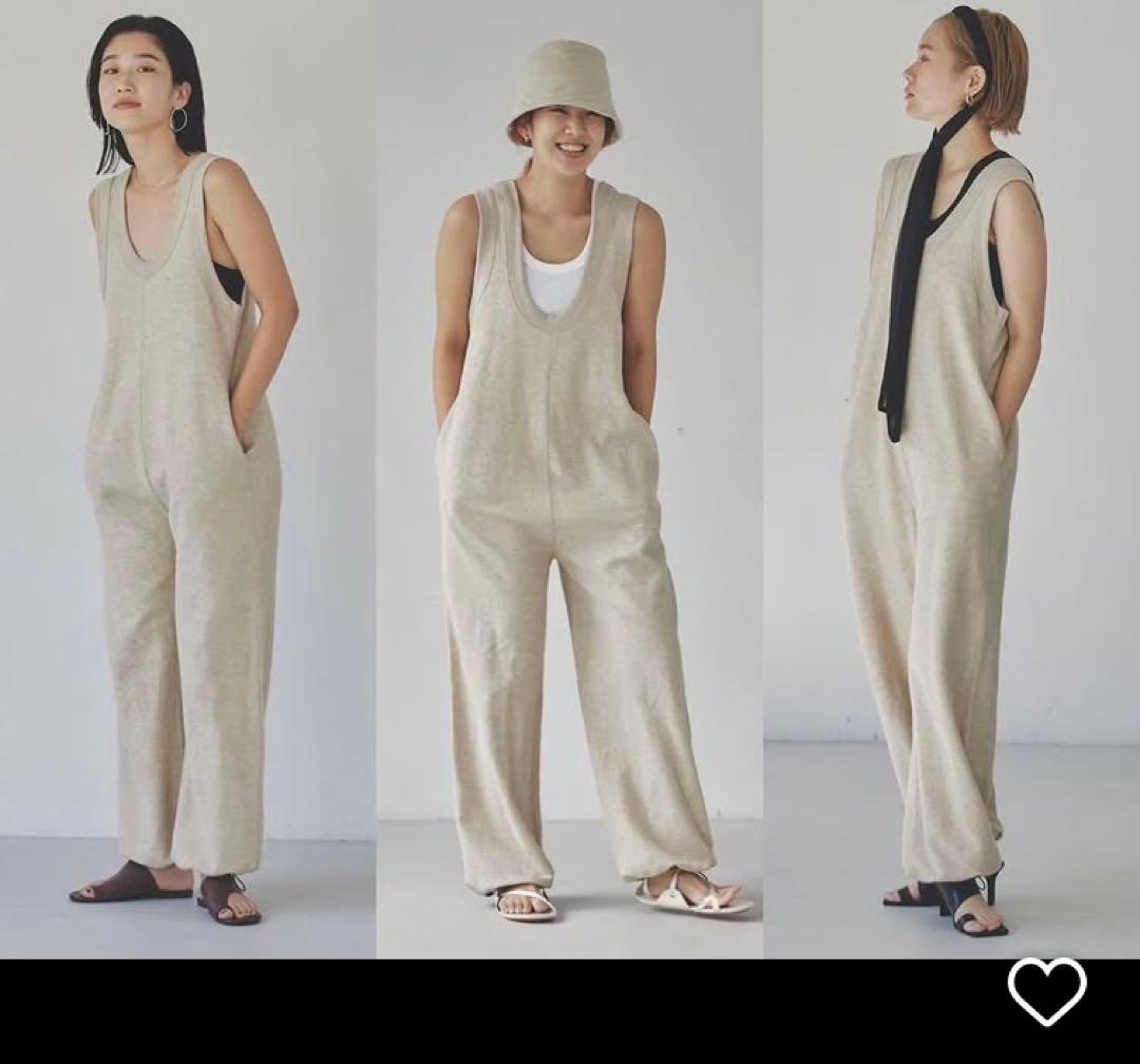 サロペット・オーバーオール・オールインワン 'Cottonlinen Rough Combinaison