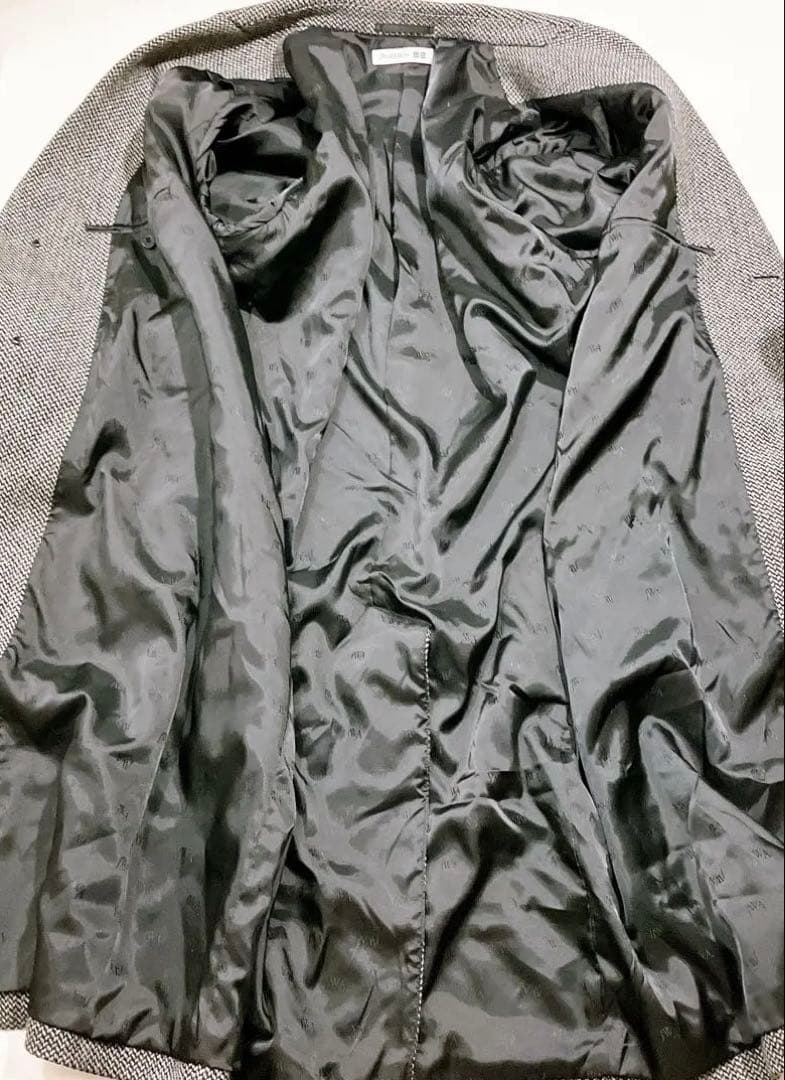 【逸品】ユニクロ JWANDERSON ロングチェスターコート L ヘリンボーン