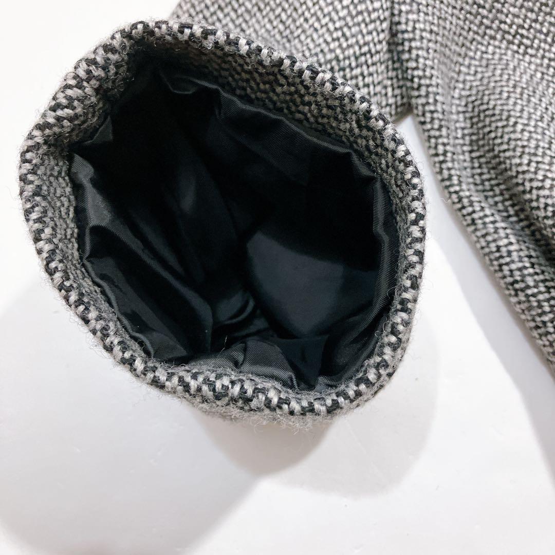 【逸品】ユニクロ JWANDERSON ロングチェスターコート L ヘリンボーン