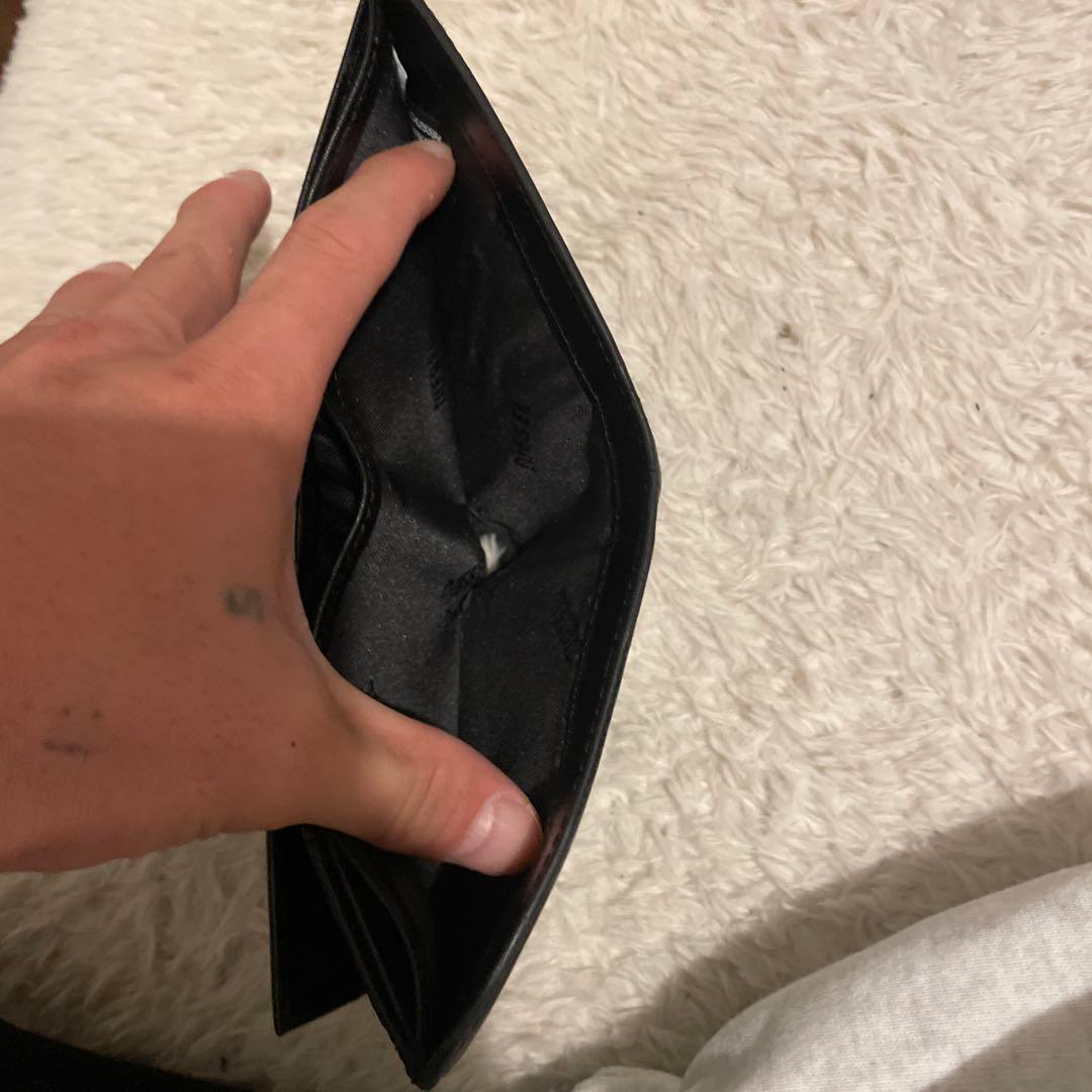 DIESEL 二つ折り財布 黒