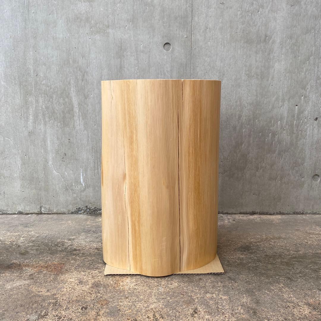 【ひのき切り株のスツール】丸太椅子 什器 サイドテーブル インテリア 木 寝室