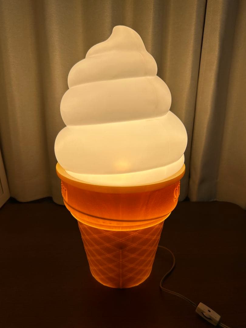 ソフトクリーム ライト 照明 ランプ