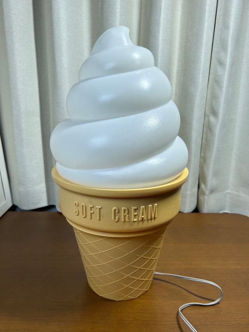 ソフトクリーム ライト 照明 ランプ