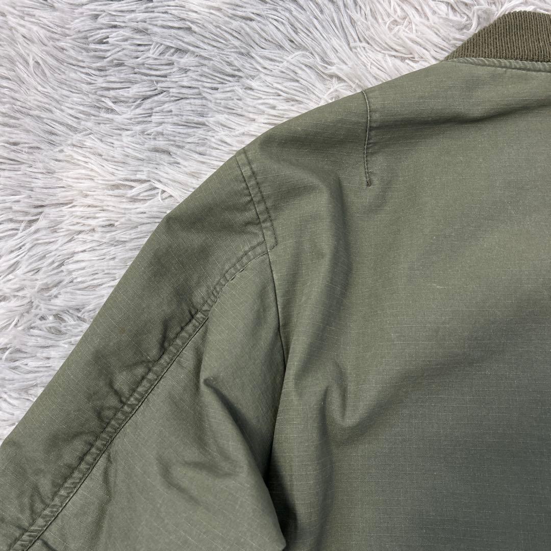 【美品】AVIREX MA-1フライトジャケット 35周年限定モデル Mサイズ