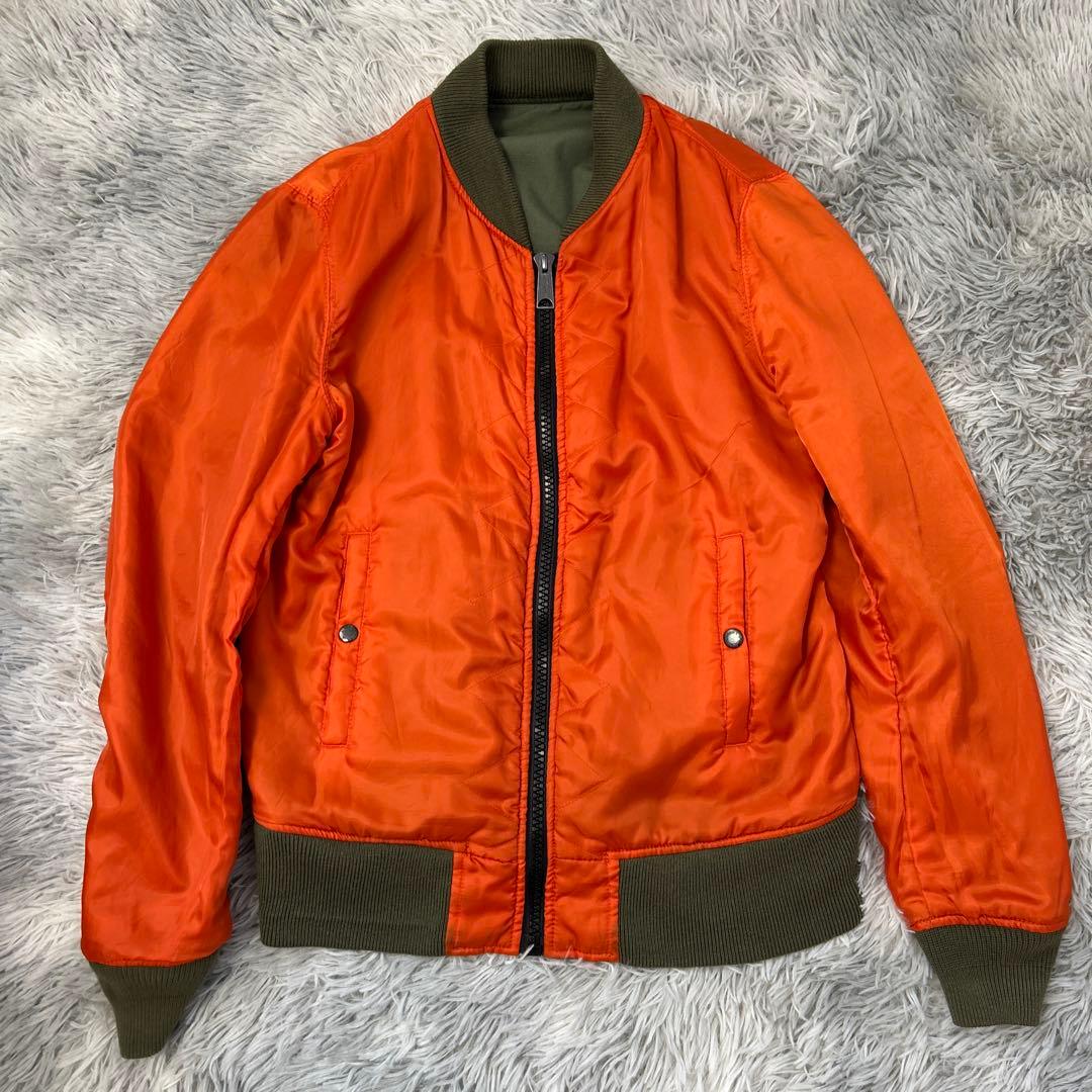 【美品】AVIREX MA-1フライトジャケット 35周年限定モデル Mサイズ