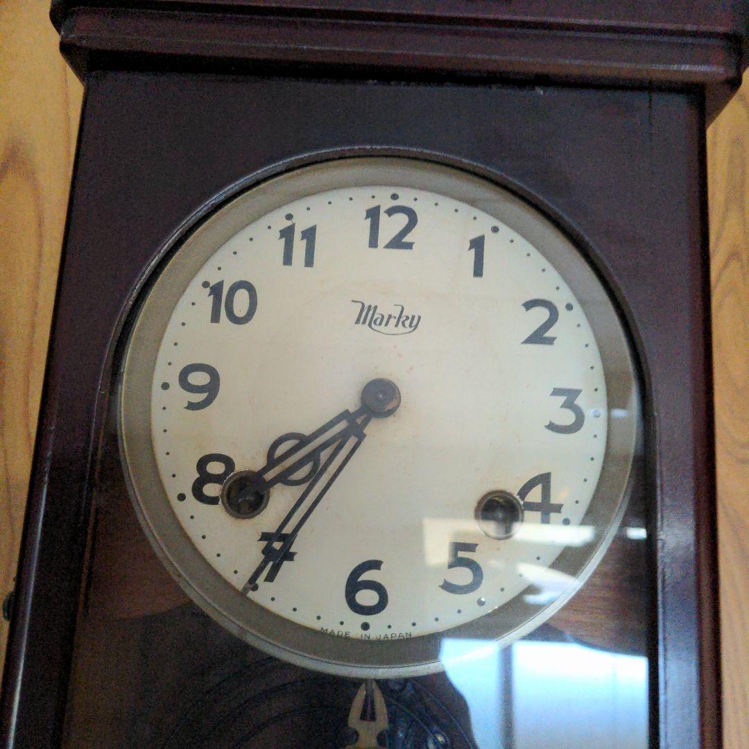 Vintage　柱時計　Marky (⁠。⁠•̀⁠ᴗ⁠-⁠)⁠✧
