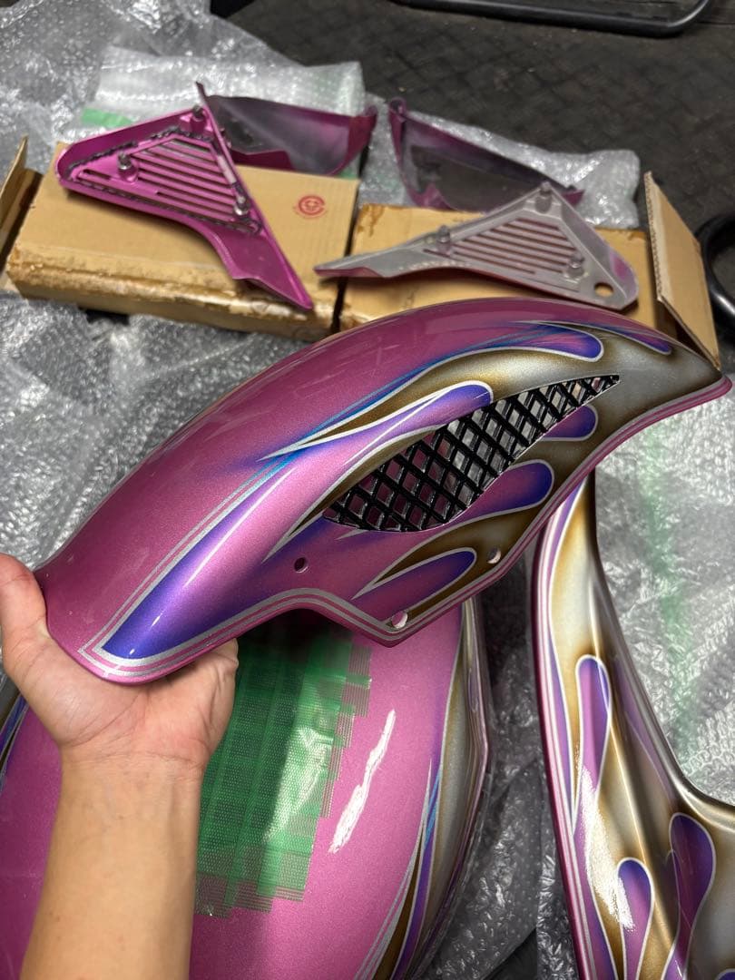 ゼファー400用　外装セット