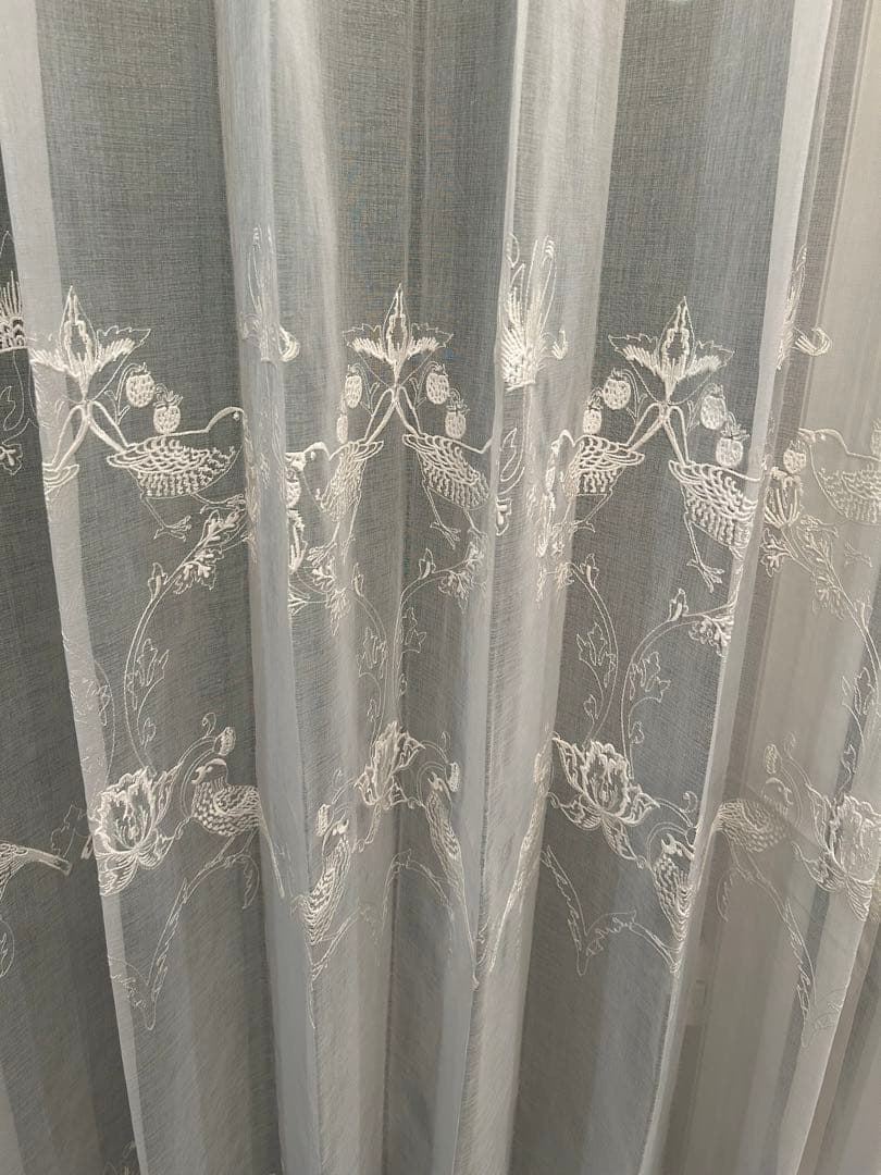 ウィリアム・モリス 川島織物セルコン ドレープカーテン