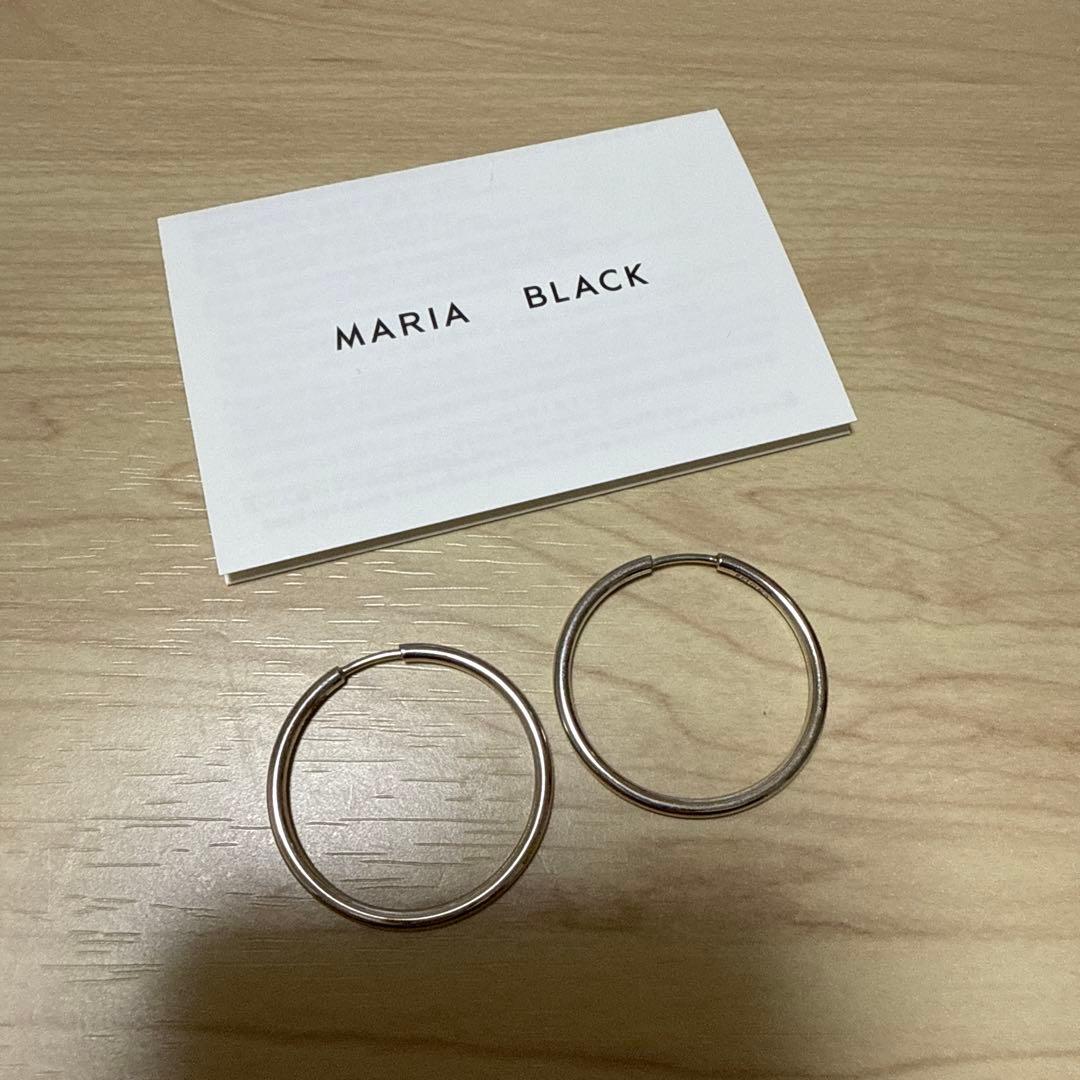 ナ*グ様 MARIA BLACK / SENORITA フープピアス 25mm