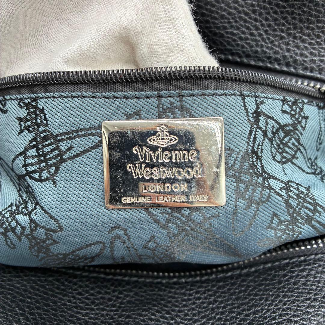美品✨ヴィヴィアンウエストウッド ボストンバッグ ビッグオーブ 黒