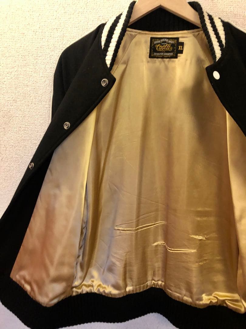 美品　クーティー　COOTIE スタジャン　黒　XL ジャケット　アウター