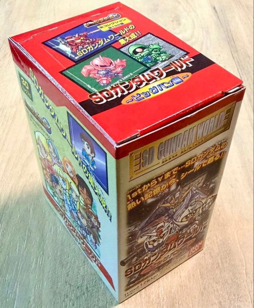 【希少】SDガンダムワールド ビックバン編 シールダスEX 30パック入り