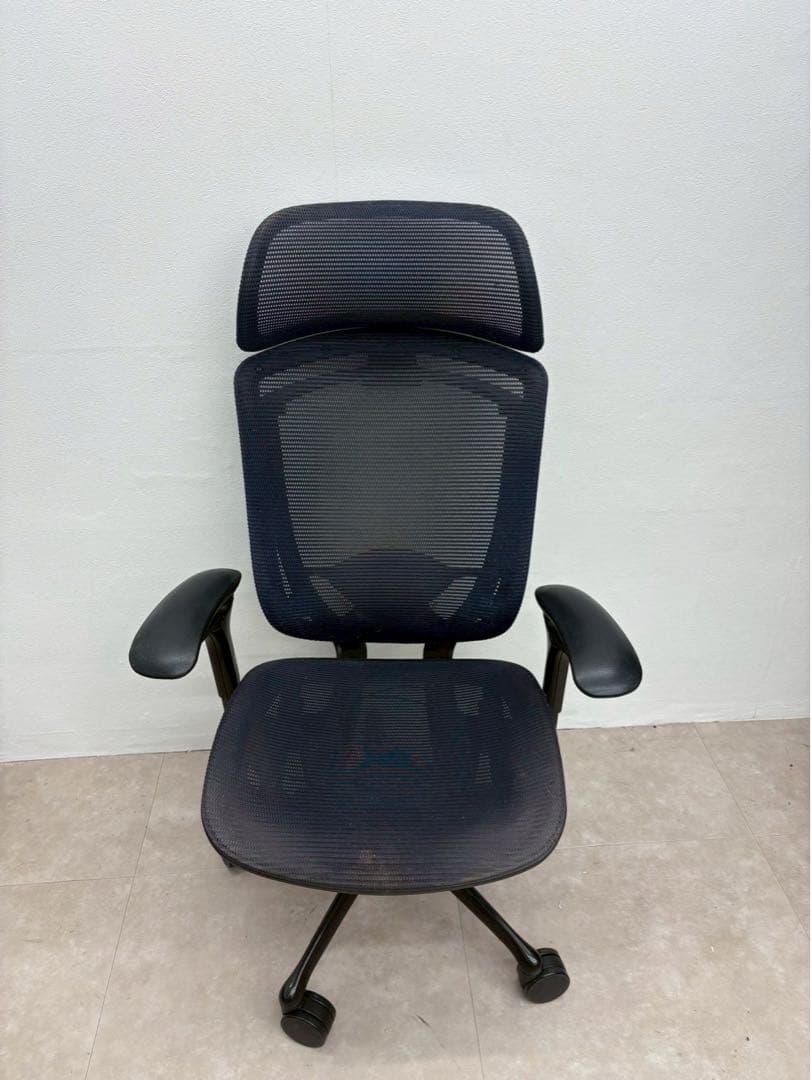 okamura コンテッサ CM91BB FBH4 オフィスチェア 中古品