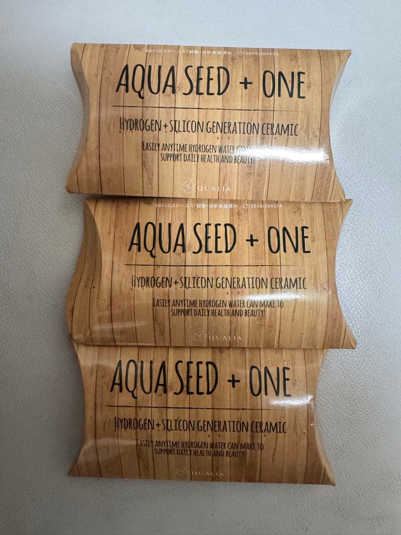 QUALIA AQUA SEED + ONE 浄水器カートリッジ 3個