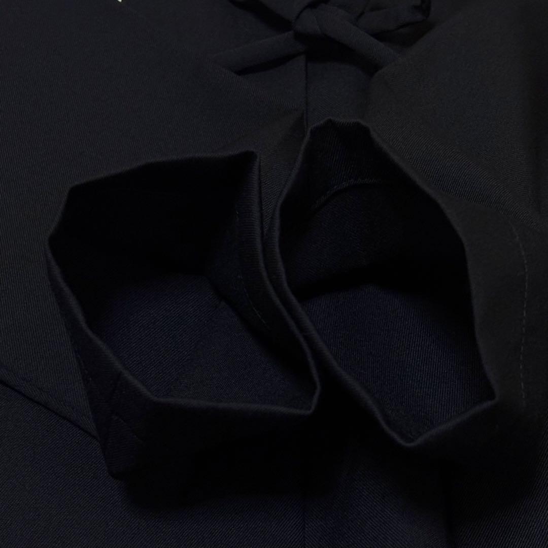 新品タグ付 ダブルエードット 【S】 2way コートワンピース 大橋歩 黒