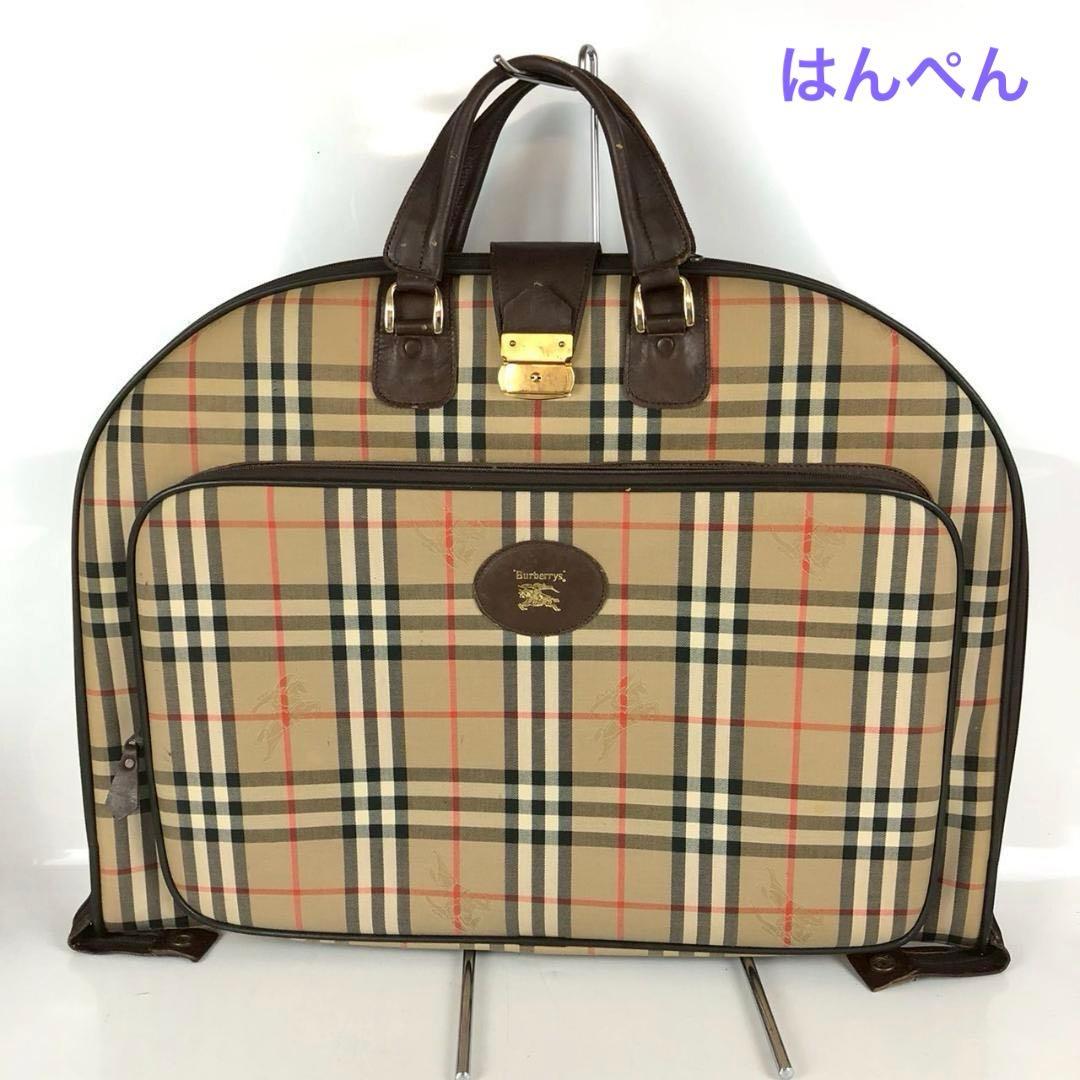 BURBERRY バーバリー ノバチェック ガーメントケース メンズ ブランド