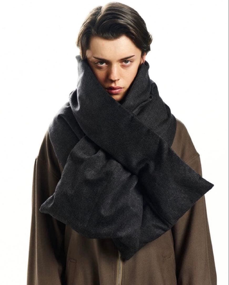 CASHMERE FLANNEL CASHMERE DOWN STALL マーカ