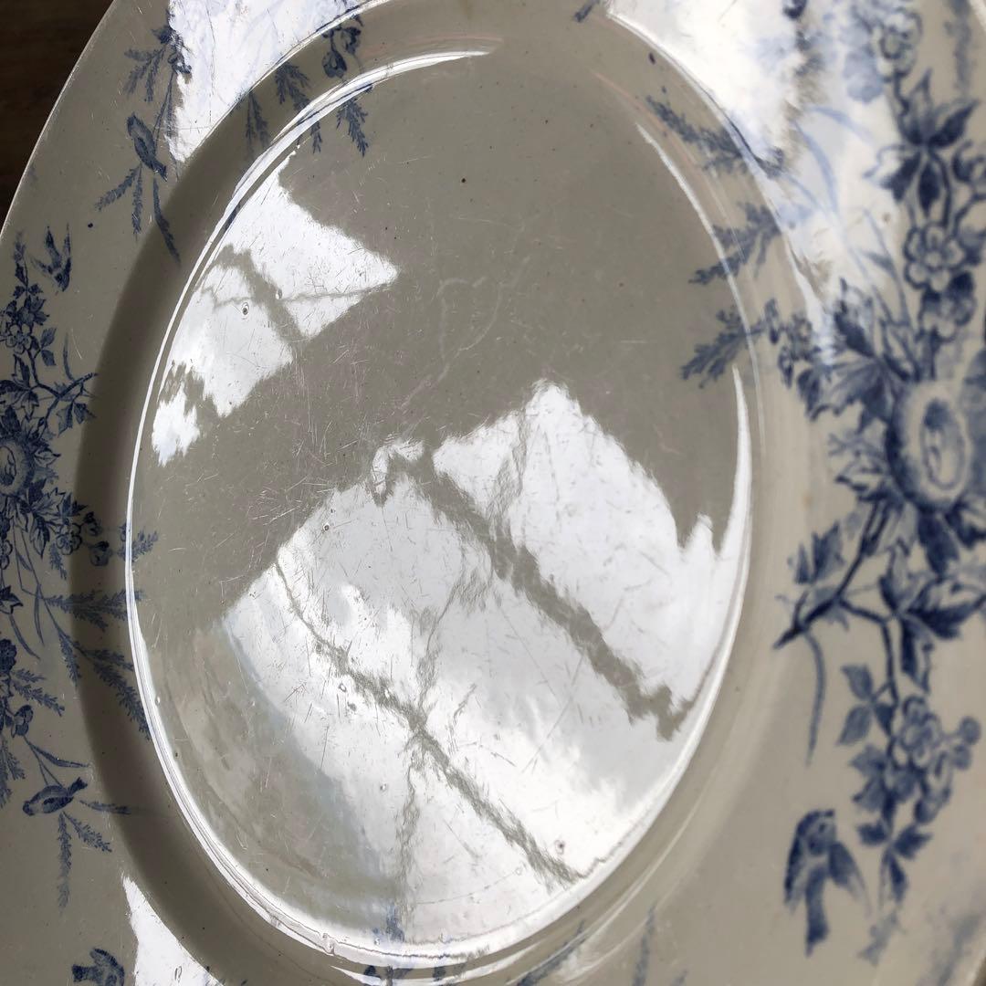 フランス/クレイユ・エ・モントローリノット)大皿