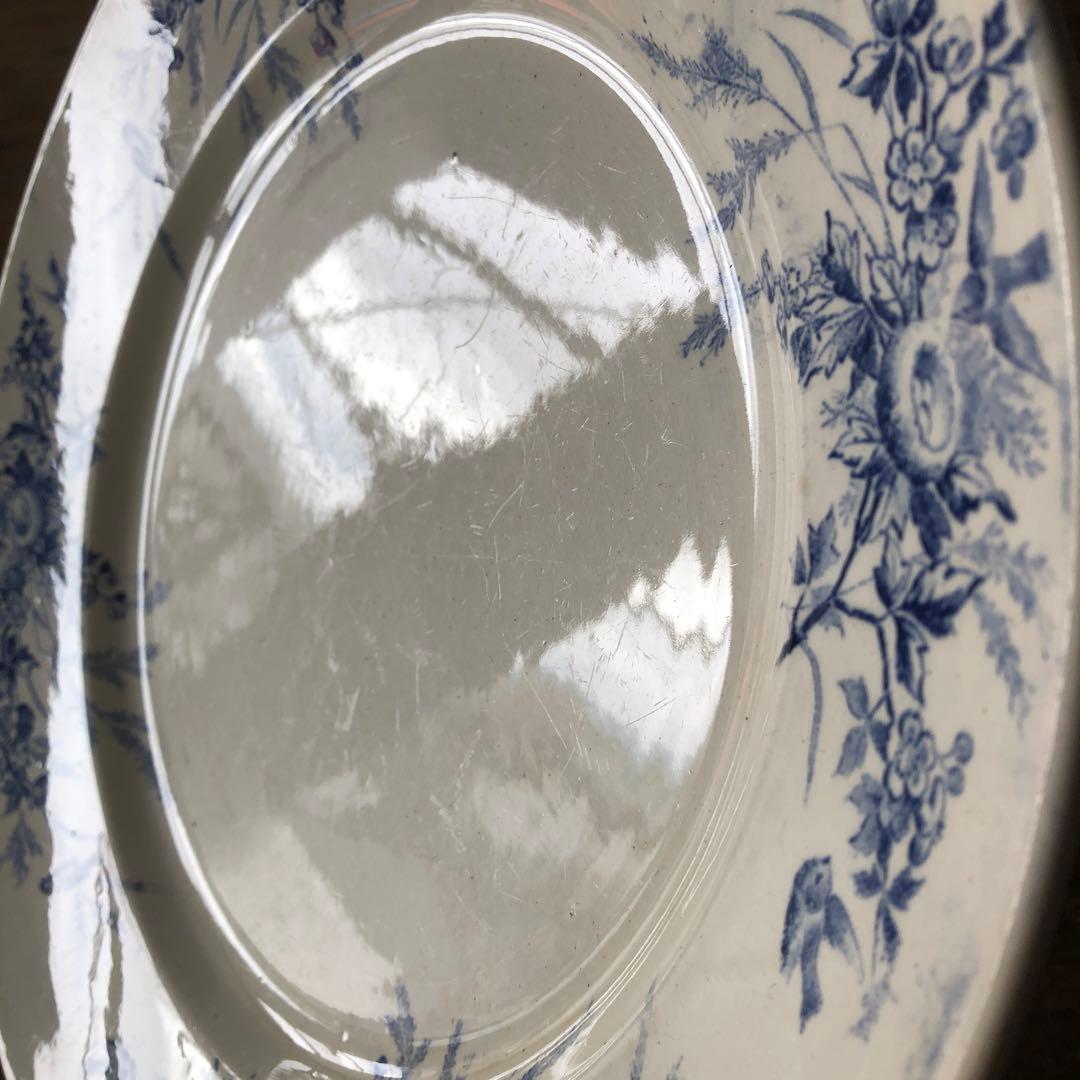 フランス/クレイユ・エ・モントローリノット)大皿