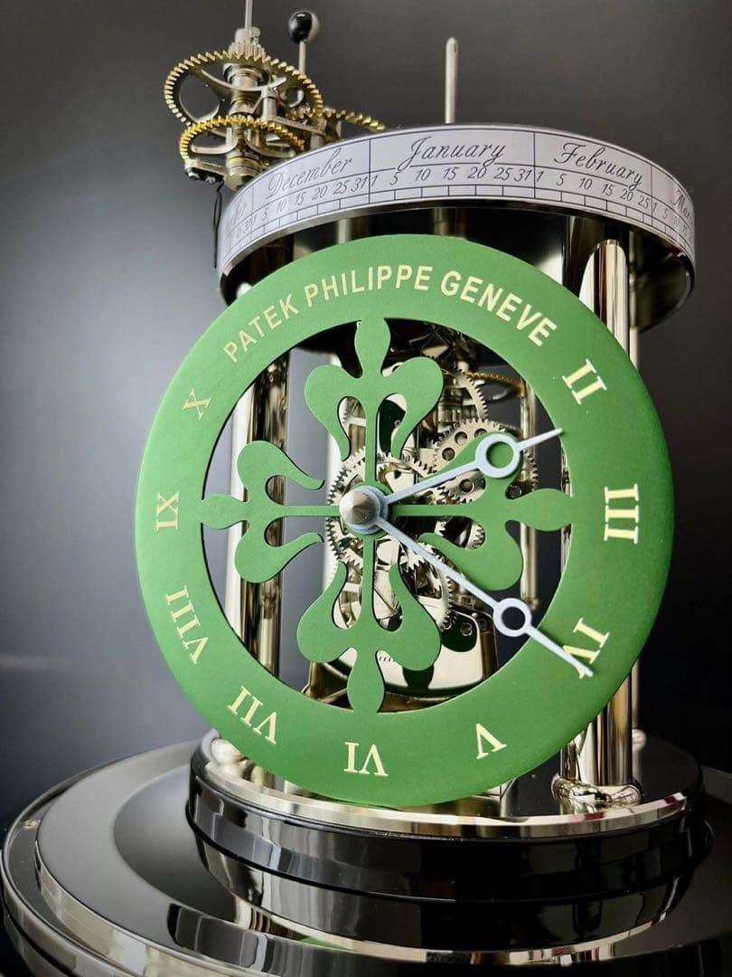 インテリア時計 PatekPhilippeGrandSovereignllSilverGreen