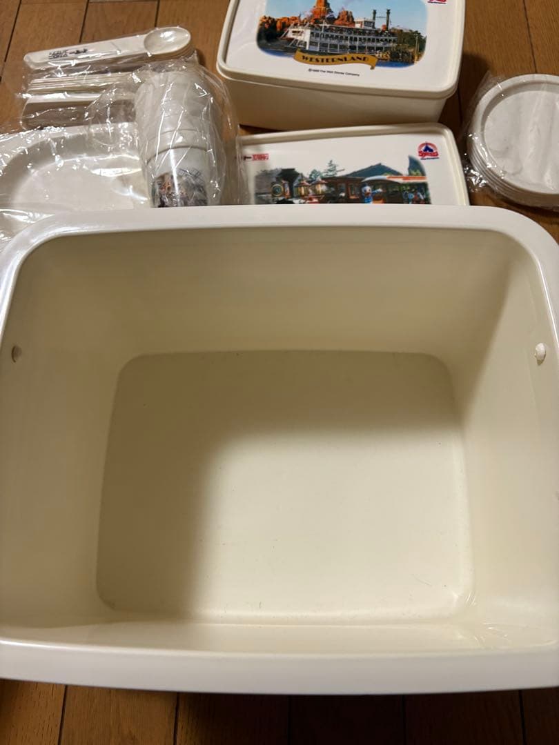 超希少！東京ディズニーランド 1988年「5周年」記念 ピクニックランチセット