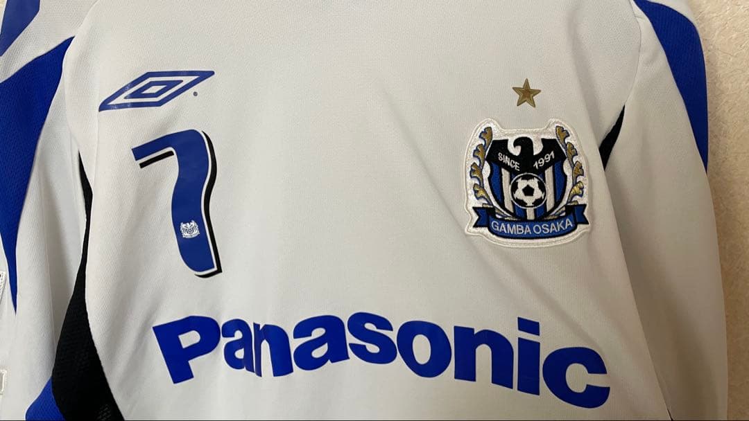 【正規品】遠藤保仁 7番 ガンバ大阪 2007 アウェイレジェンド ユニフォーム
