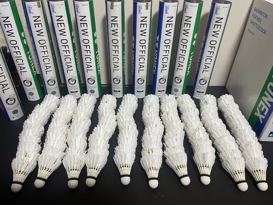 リ*ケ様 バドミントン　中古シャトル　ニューオフィシャル120球