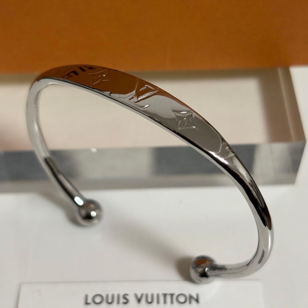 LOUIS VUITTON 新品同様品　ジョンクモノグラムバングル　極美品　L