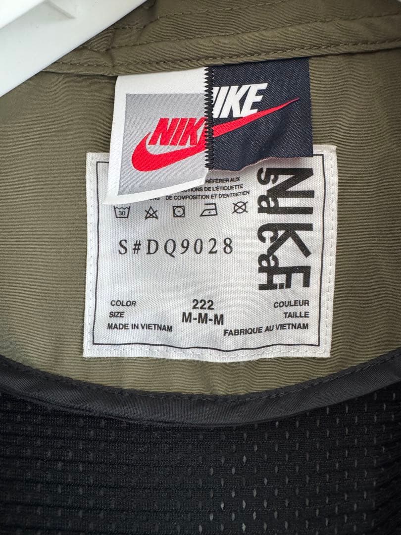 sacai×nike ロングコート