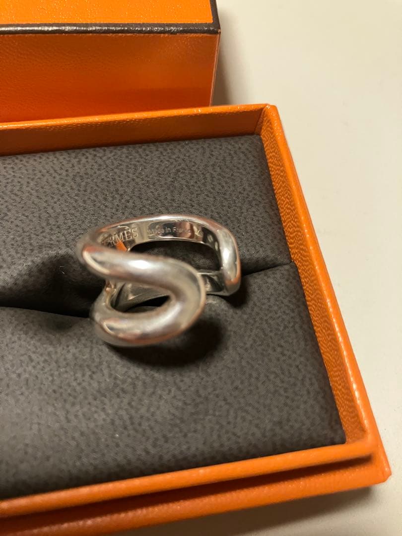 HERMES エルメス リング オスモズ　PM Osmose 49 指輪　9号