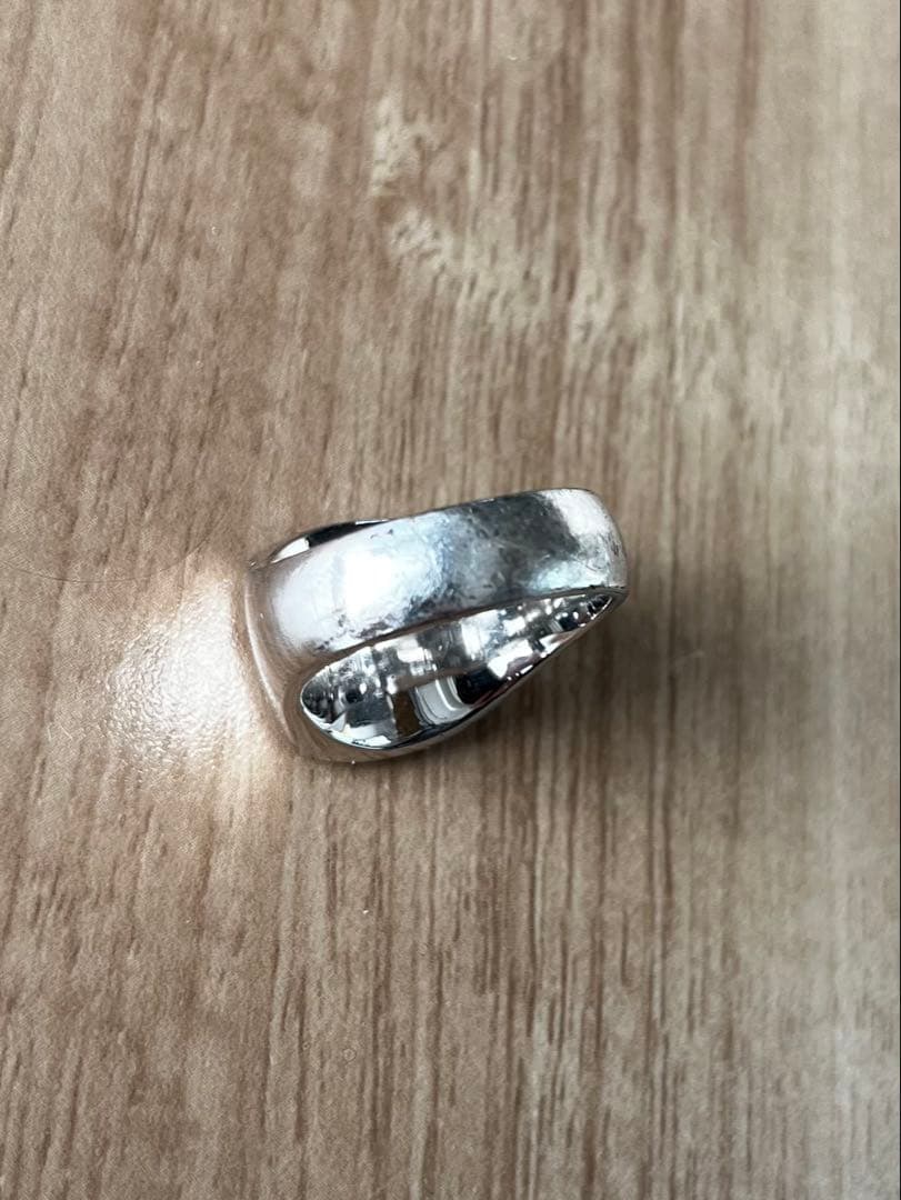 トムウッド シグネットリング グリーンマーブル 60