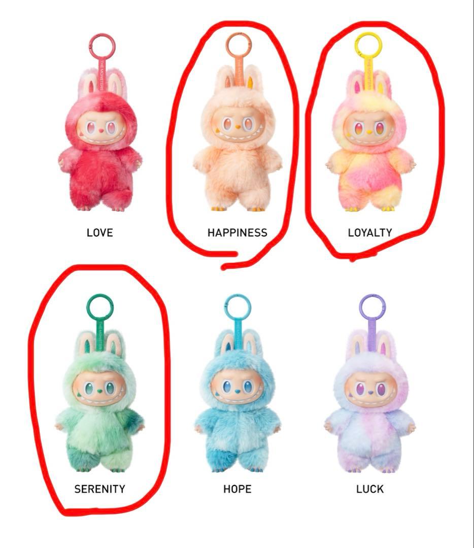 ラブブ　エナジー　3体　セット　LABUBU ENERGY　公式購入正規品