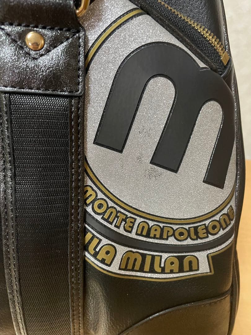 ミラミラン 黒 2WAY ボストンバッグ新品未使用　定価27500円