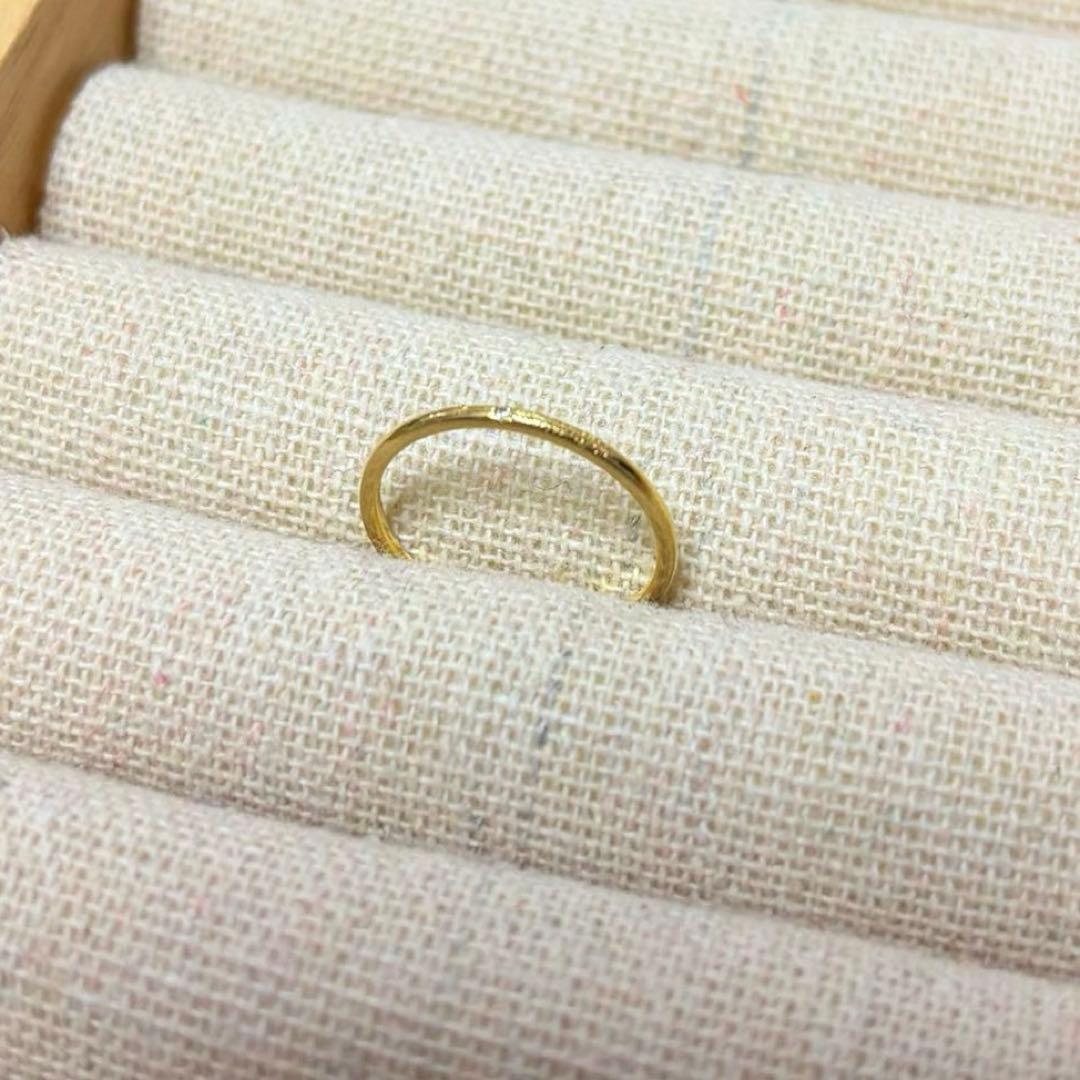 【K18YG】 AHKAHメテオールリング