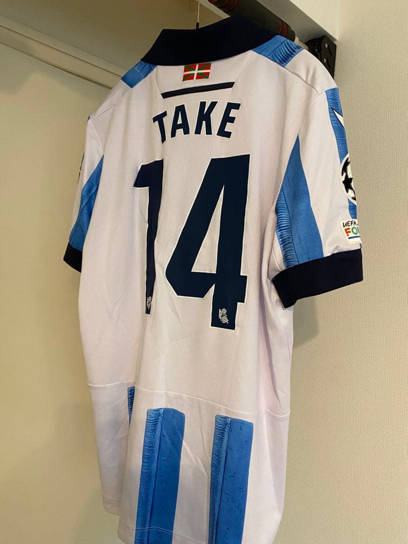 リアル・ソシエダ ホームジャージ 久保建英　チャンピオンズリーグ　現地購入