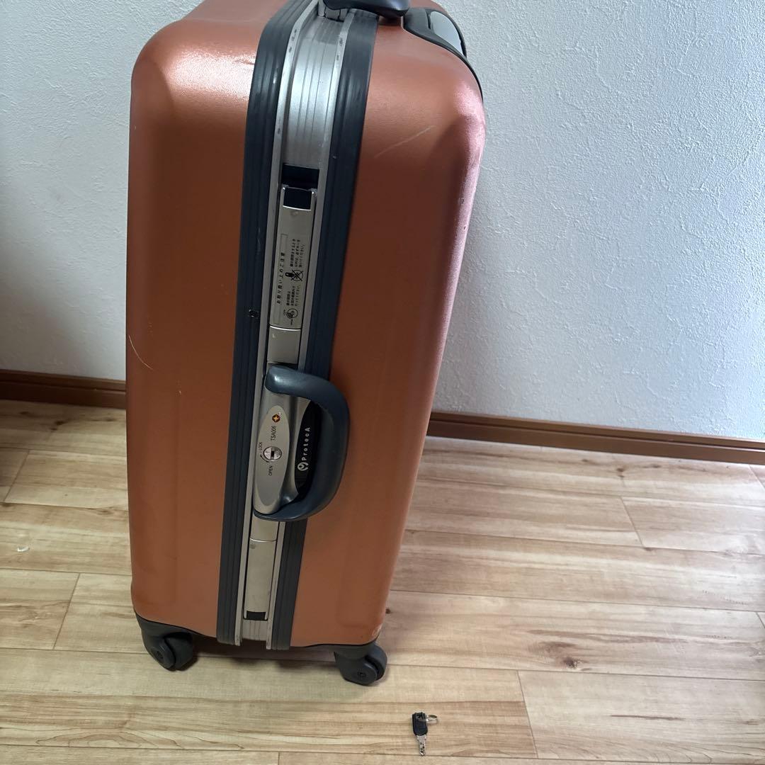 プロテカ　エキノックス　キャリーケース　オレンジ　約70L 状態良い　最安値