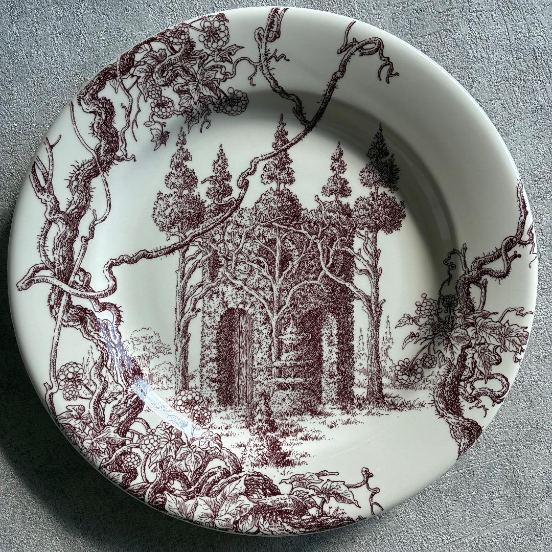 Hermès LES MAISONS ENCHANTÉES デザート皿 6枚